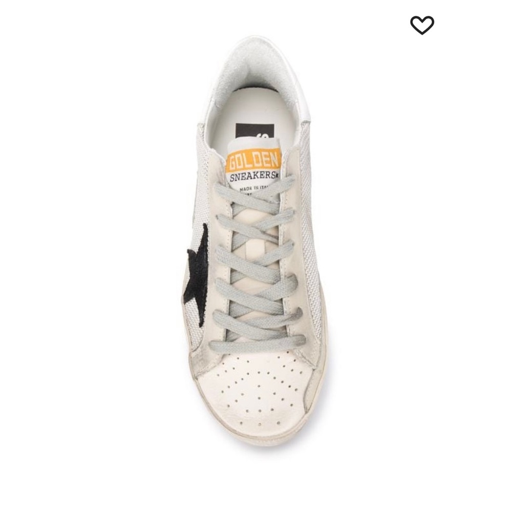 Golden Goose Super-Star lace-up sneakers.